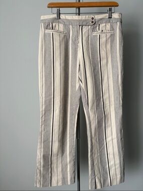 ANTHROPOLOGIE Cartonnier Charlie Crop Flare Pants (US8)